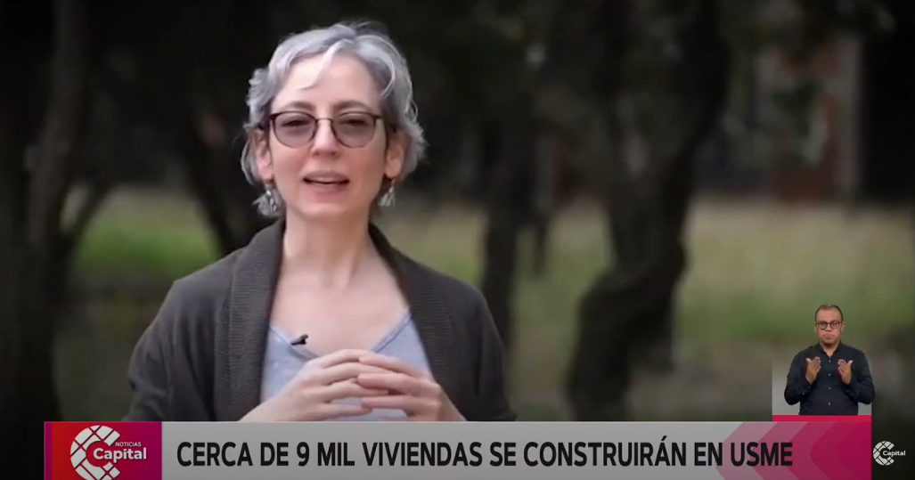Imagen entrevista María Mercedes Jaramillo - Gerente Empresa de Renovación y Desarrollo Urbano de Bogotá