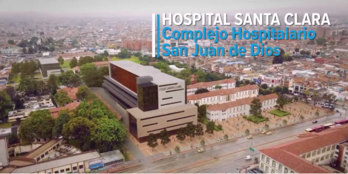 Imagen generada por computador - Hospital Santa Clara, Complejo Hospitalario San Juan de Dios