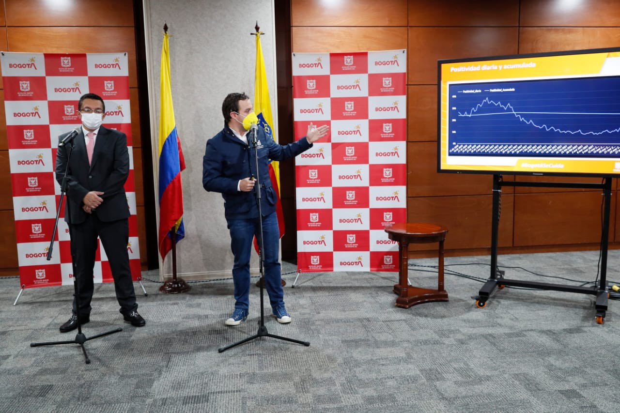 Alcaldía de Bogotá anuncia nuevas medidas para enfrentar un tercer pico de la pandemia en Bogotá