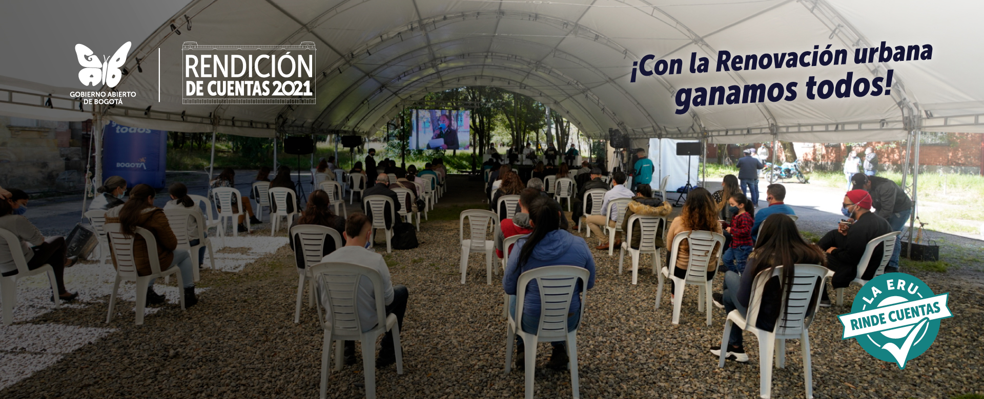 Rendición de Cuentas Empresa de Renovación y Desarrollo Urbano de Bogotá 2021