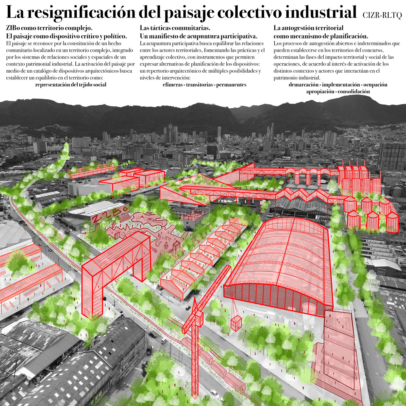 La resignificación del paisaje colectivo industrial