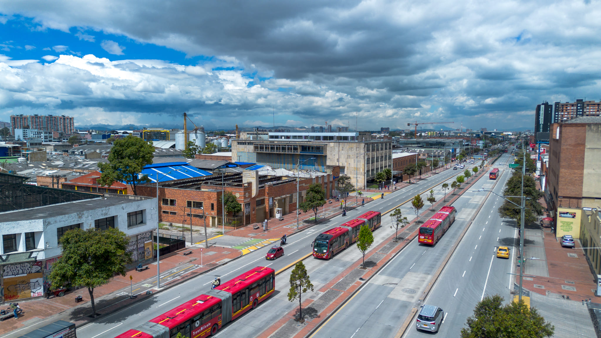 foto Bogotá Transmilenio