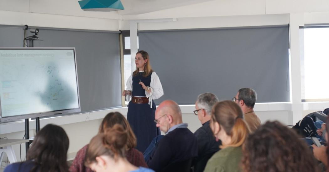 delegación de estudiantes y docentes de ENSAP Bordeaux y Sciences Po Bordeaux